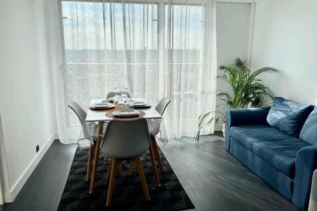 Grand F2 De 47M2 Au 15Eme Etage Dans Une Residence Tres Calme - 017 Rouen Bagian luar foto